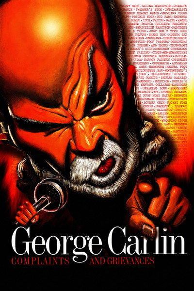 Póster de George Carlin: Complaints & Grievances