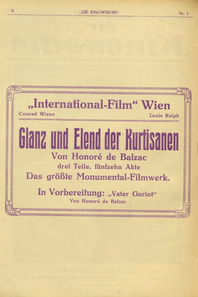 Póster de Glanz und Elend der Kurtisanen