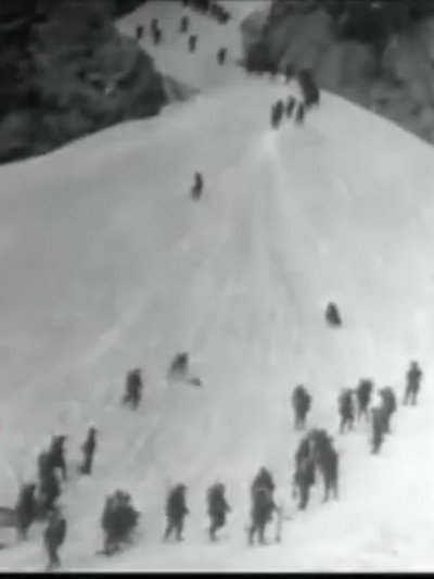 Póster de Glissade sur la neige
