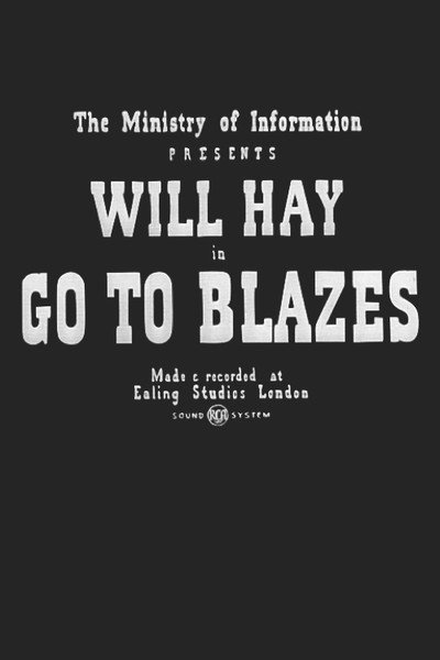 Póster de Go to Blazes