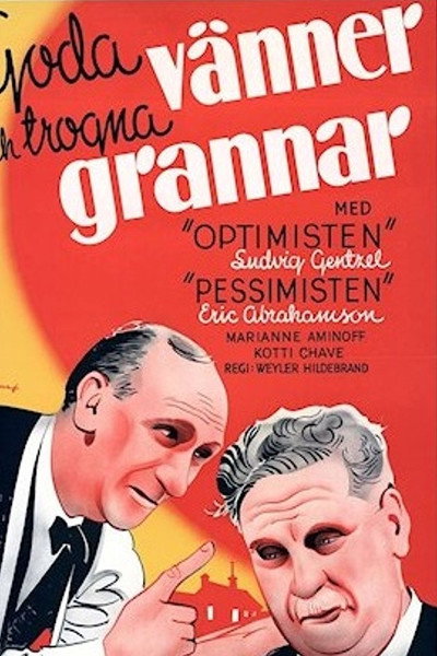 Póster de Goda vänner och trogna grannar