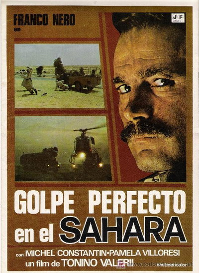 Póster de Golpe perfecto en el Sáhara