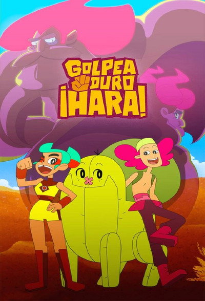 Póster de Golpea duro, ¡Hara!