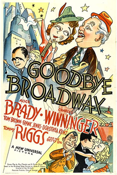 Póster de Goodbye Broadway