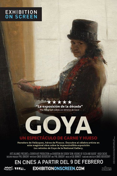 Póster de Goya - Un espectáculo de carne y hueso