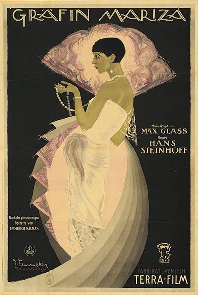 Póster de Gräfin Mariza