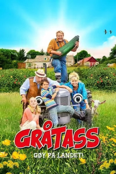 Póster de Gråtass - Gøy på landet