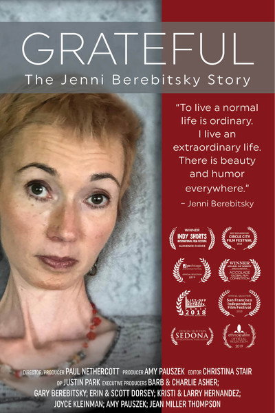 Póster de Grateful: The Jenni Berebitsky Story