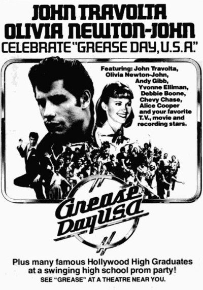 Póster de Grease Day USA