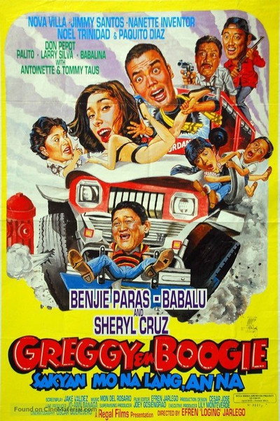 Póster de Greggy en' Boogie: Sakyan mo na lang, Anna