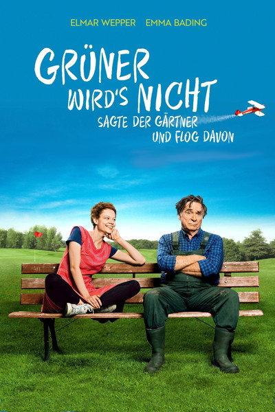 Póster de Grüner wird's nicht, sagte der Gärtner und flog davon