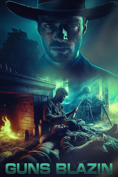 Póster de Guns Blazin