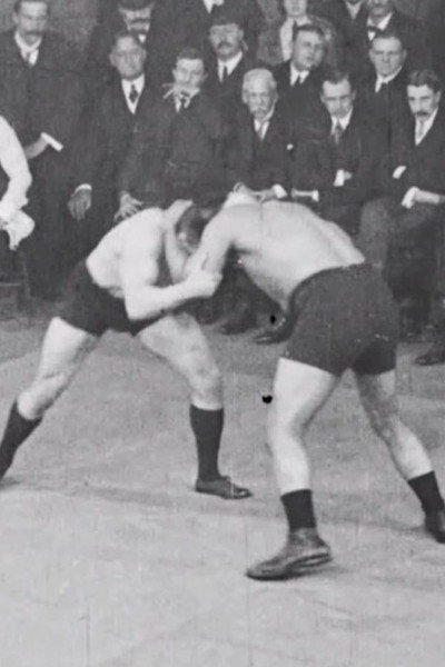 Póster de Hackenschmidt-Rodgers Wrestling Match