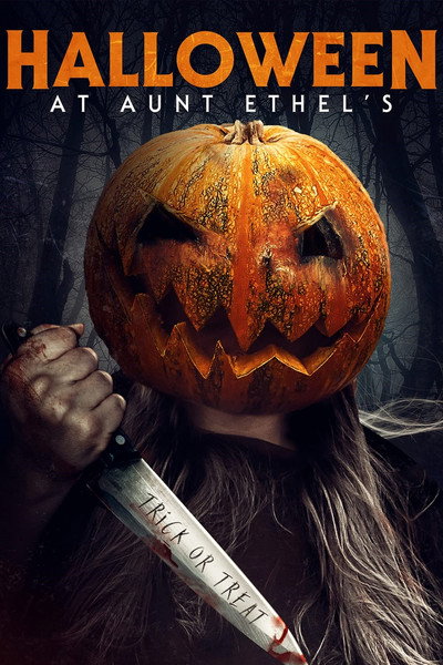 Póster de Halloween at Aunt Ethel's