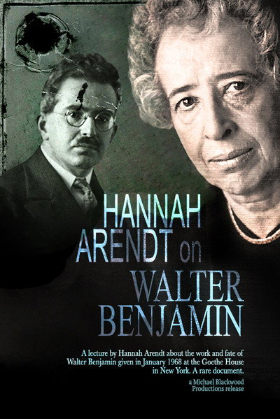 Póster de Hannah Arendt: On Walter Benjamin