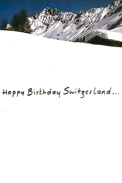 Póster de Happy Birthday Switzerland
