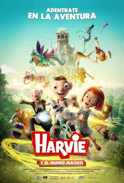 Póster de Harvie y el Museo Mágico