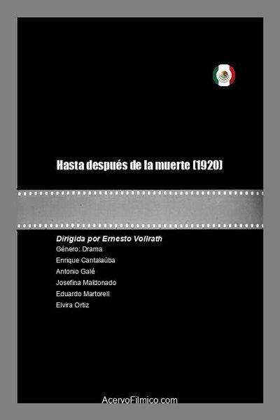 Póster de Hasta después de la muerte