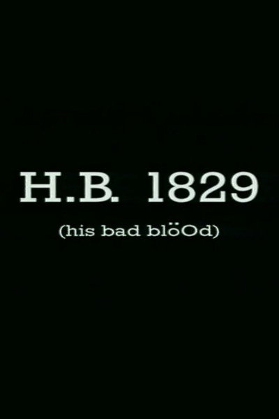 Póster de H.B. 1829 (his bad blöOd)