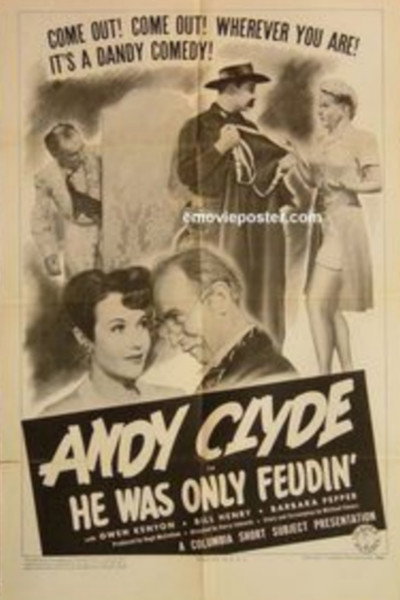 Póster de He Was Only Feudin'