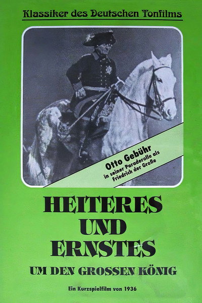 Póster de Heiteres und Ernstes um den großen König