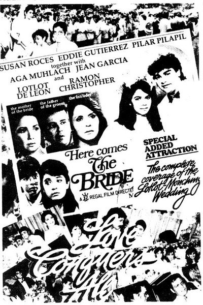 Póster de Here Comes the Bride