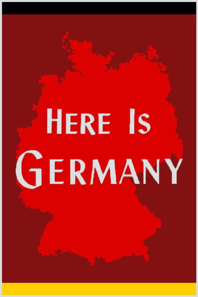 Póster de Here Is Germany