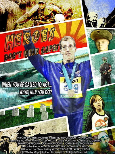 Póster de Heroes Don't Wear Capes