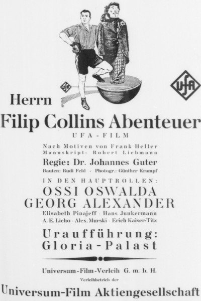 Póster de Herrn Filip Collins Abenteuer