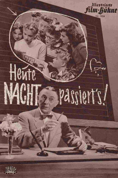 Póster de Heute nacht passiert's