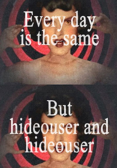 Póster de Hideouser and Hideouser