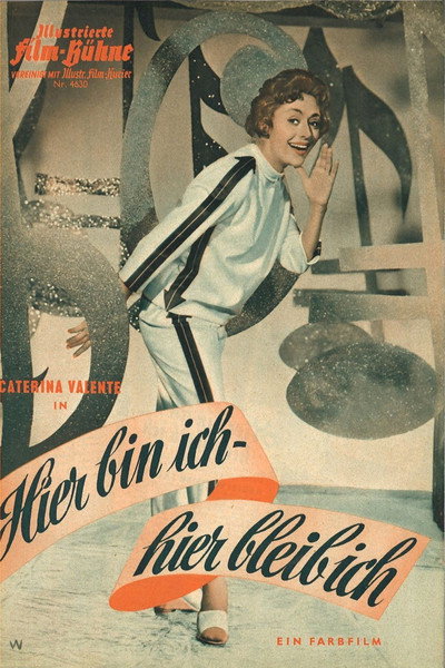Póster de Hier bin ich - hier bleib' ich