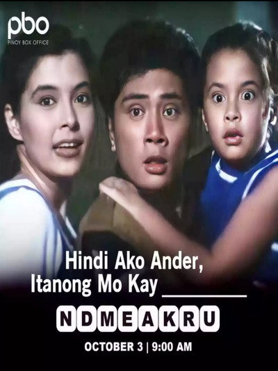Póster de Hindi ako ander (Itanong mo kay kumander)