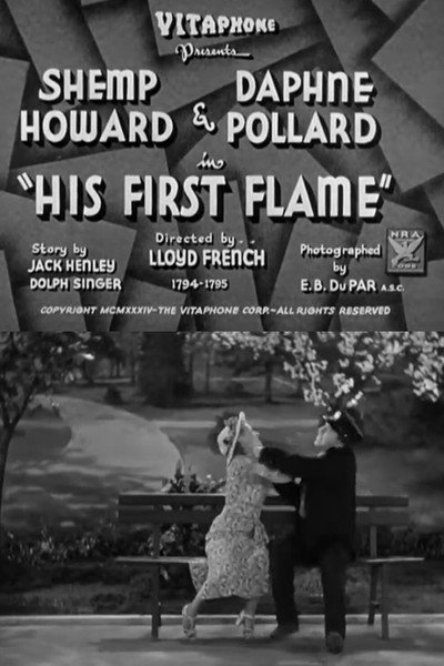 Póster de His First Flame
