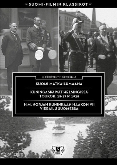 Póster de H.M. Norjan kuninkaan Haakon VII vierailu Suomessa