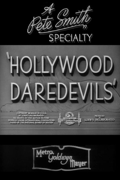 Póster de Hollywood Daredevils