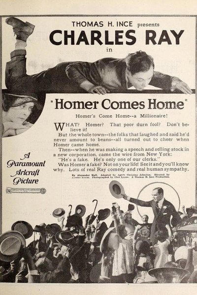 Póster de Homer Comes Home