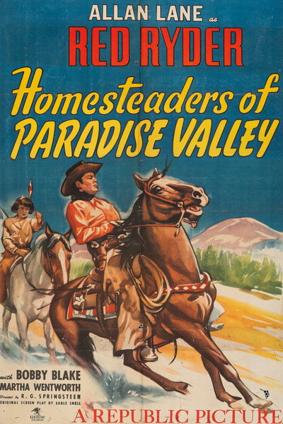 Póster de Homesteaders of Paradise Valley