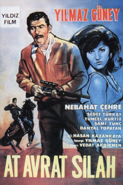 Póster de Horse, Woman and Gun