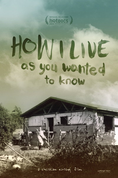 Póster de How I Live, as You Wanted to Know