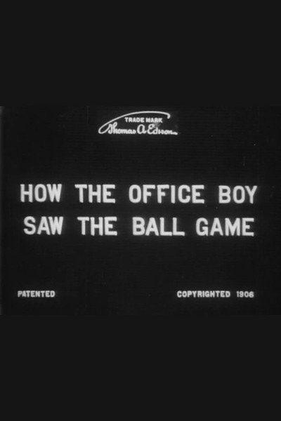 Póster de How the Office Boy Saw the Ball Game