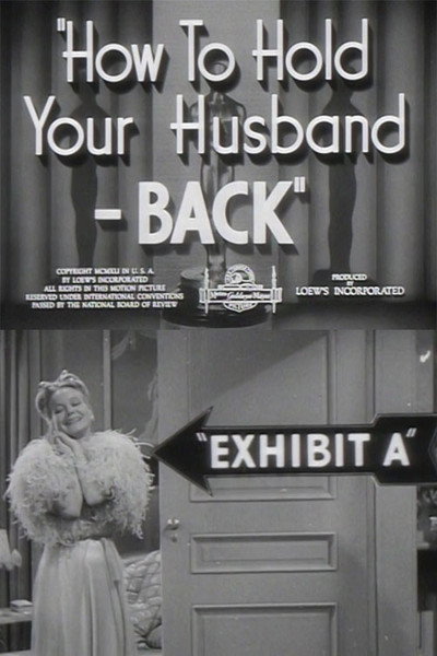 Póster de How to Hold Your Husband - BACK