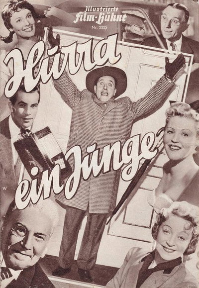 Póster de Hurra - ein Junge!