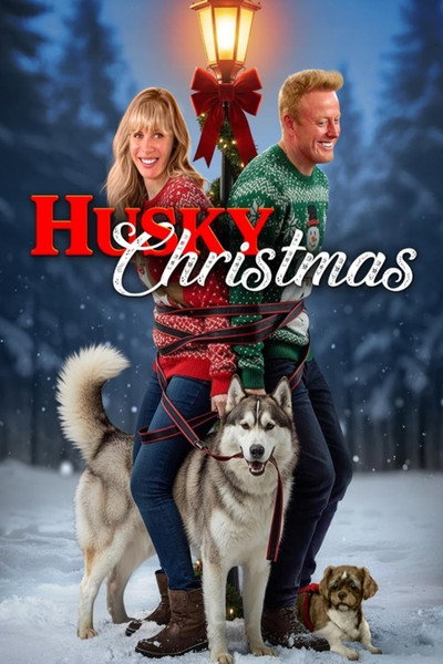 Póster de Husky Christmas