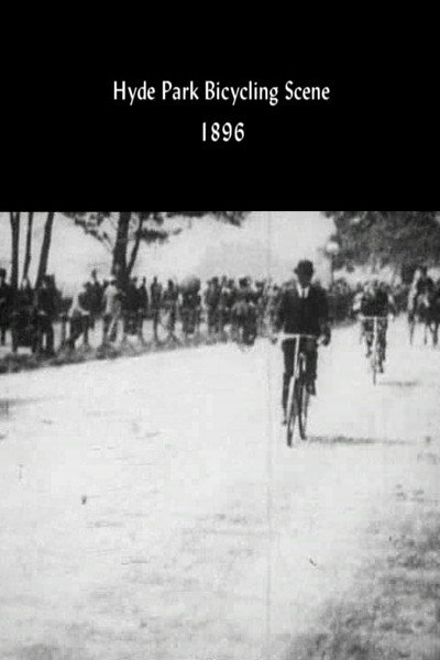 Póster de Hyde Park Bicycling Scene