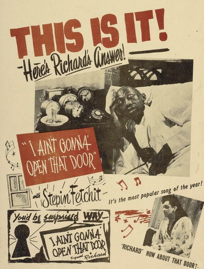 Póster de I Ain't Gonna Open That Door