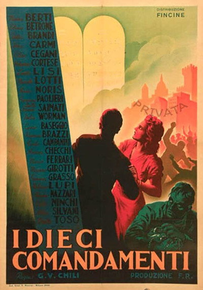 Póster de I dieci comandamenti
