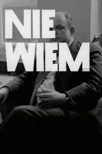 Póster de I Don't Know