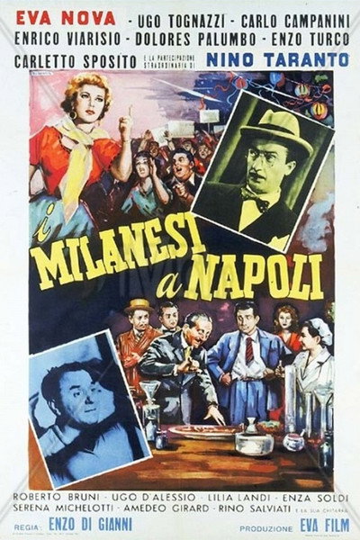 Póster de I milanesi a Napoli