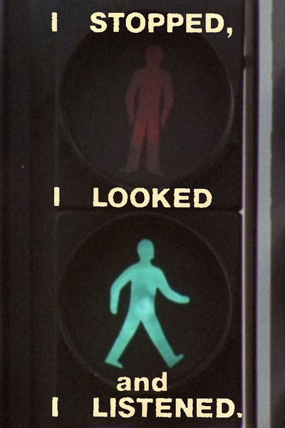 Póster de I Stopped, I Looked and I Listened